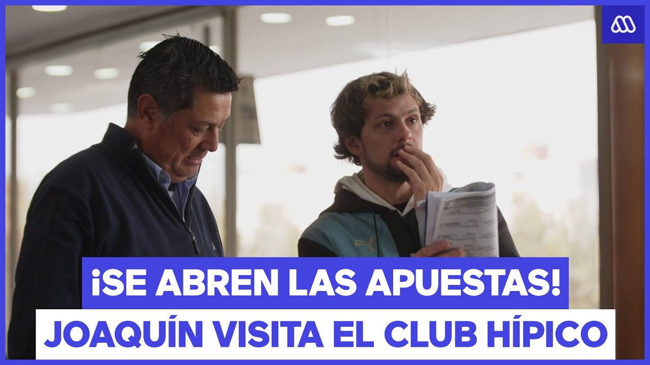 ¡Cifras millonarias! Joaquín conoce el mundo de las apuestas en el Club Hípico | Acceso a lo Nuestro