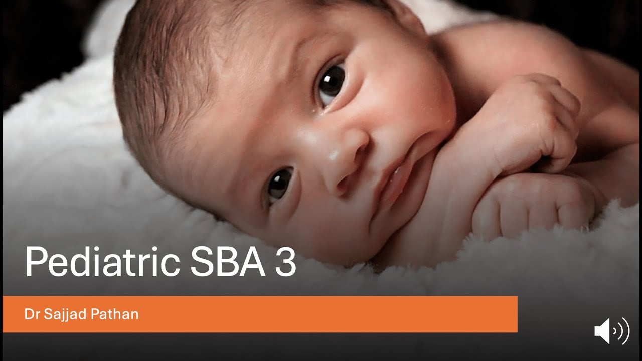 Paediatric Emergency Medicine Part 3 (MRCEM/FRCEM SBA)