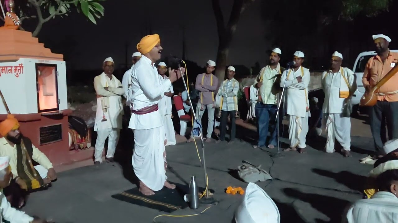 संत बाळुमामा मेंढी माऊली बोबडेवाडी विसापूरपायदिंडी सोहळा,घुणकी येथील कीर्तन सेवा आप्पा महाराज निकम 