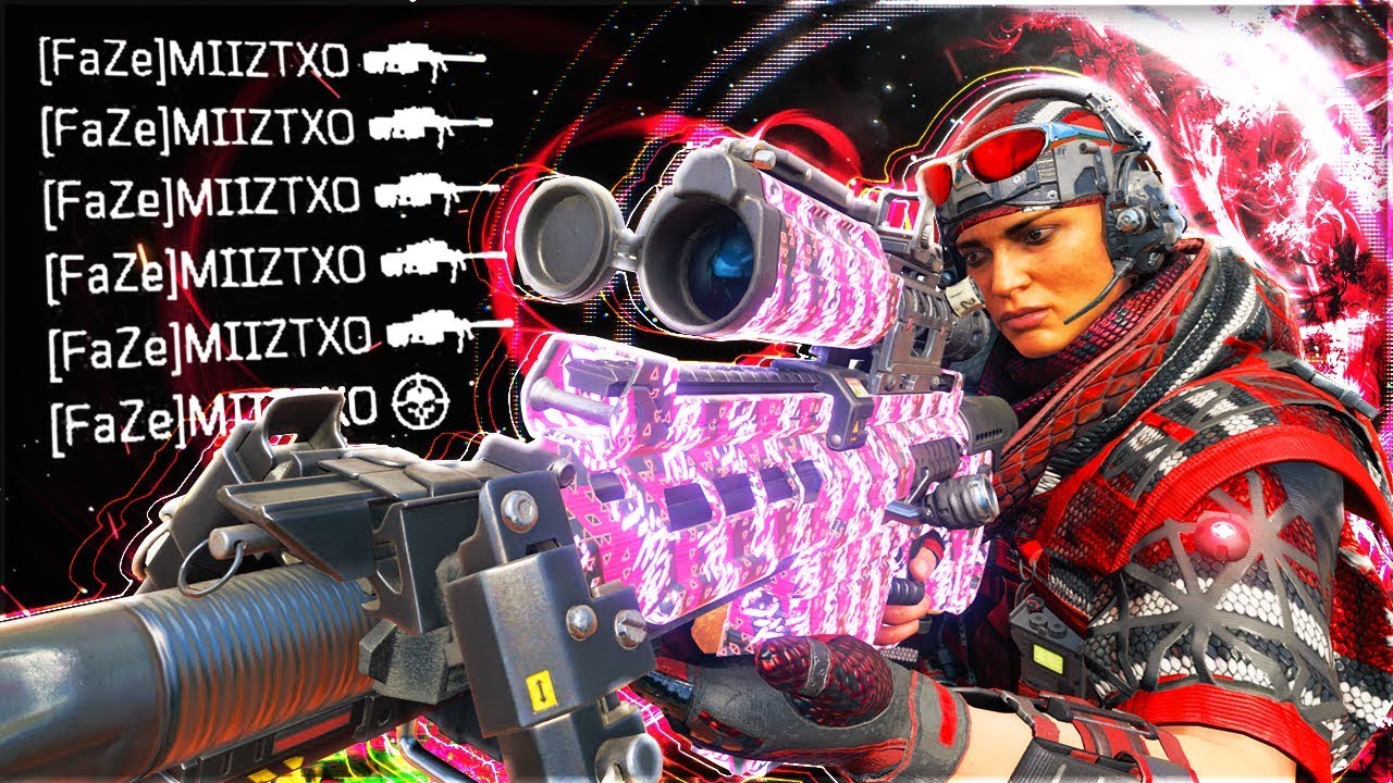 this is 123,000 kills with the most POWERFUL BO4 Sniper..