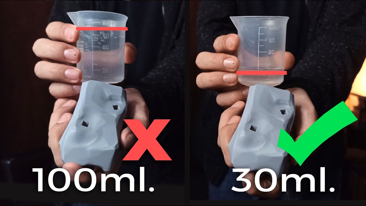 AHORRA Dinero en Impresión 3D AHUECANDO Modelos en Chitubox TRUCOS y CONSEJOS