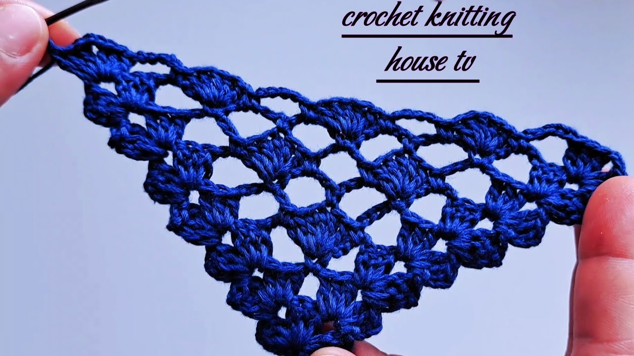 Crochet châle facile à faire au crochet élégant étape par étape pour débutants/crochet châle 