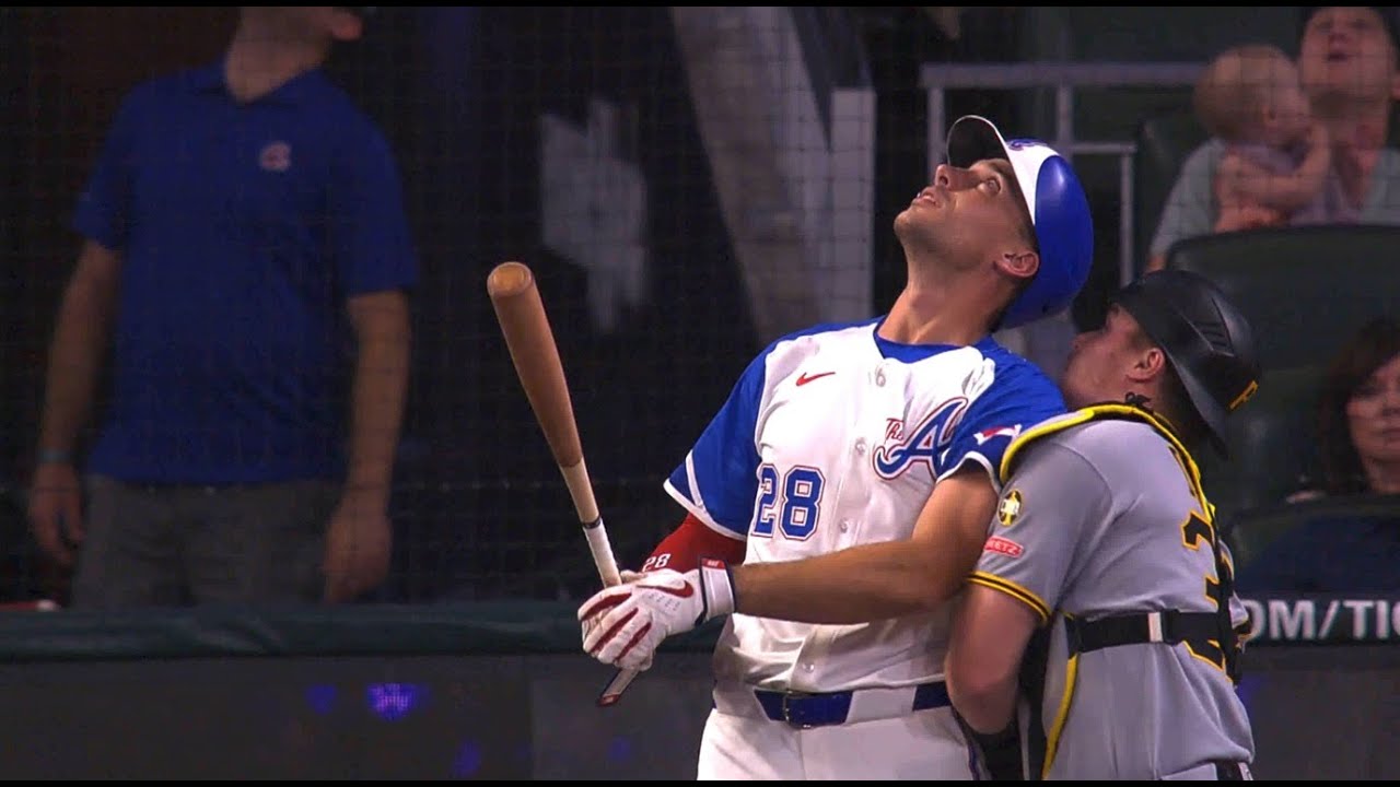 Batter-Runner Interference on Batted Ball - Snitker Ejected
