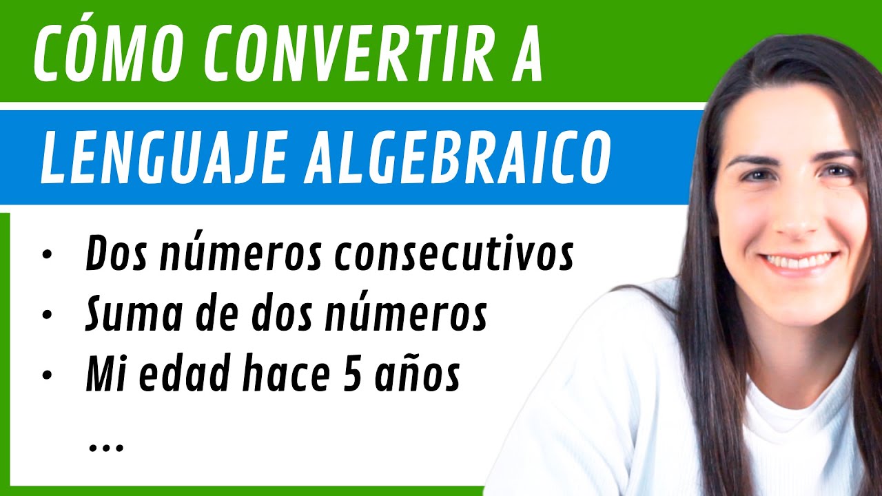 TRADUCIR a Lenguaje ALGEBRAICO 🔁 Claves para plantear PROBLEMAS de ECUACIONES