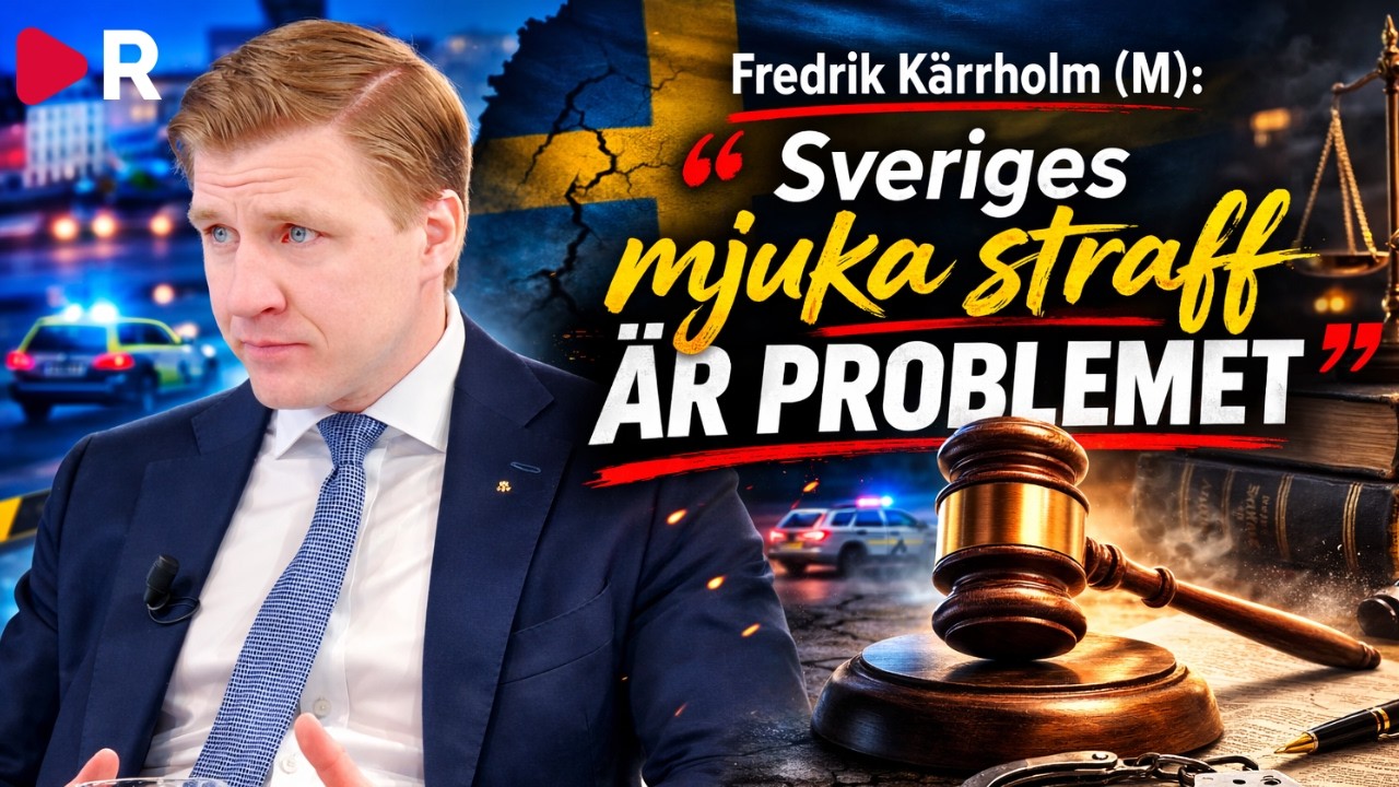 Fredrik Kärrholm (M): För mjuka straff är problemet