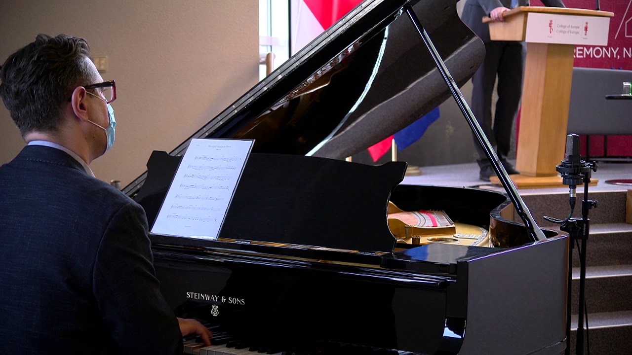 Musical interlude by Jakub LUBOWICZ &ndash; Opening Ceremony 2020 at the College of Europe in Natolin