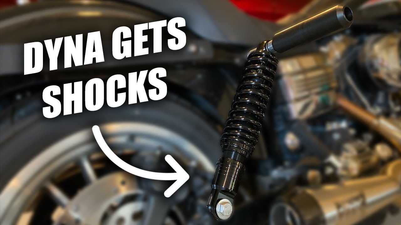Drag Specialties Shock Install on FXDL