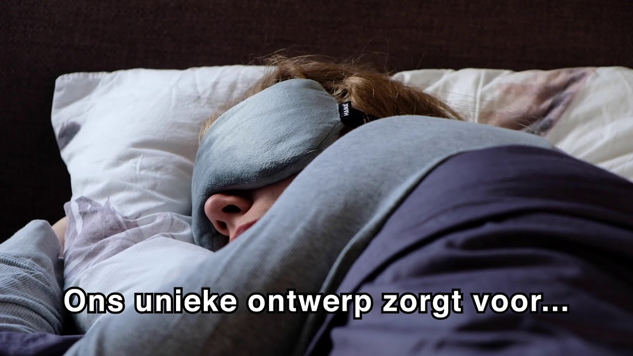 Goed slapen is nog NOOIT zo belangrijk geweest - Hana &copy; zwaartekracht slaapmasker.