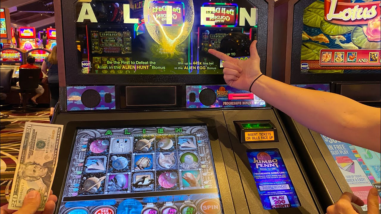 We Went Back To The Same ALIEN Slot Machine & Hit Big Using Our $20 Betting Strategy!