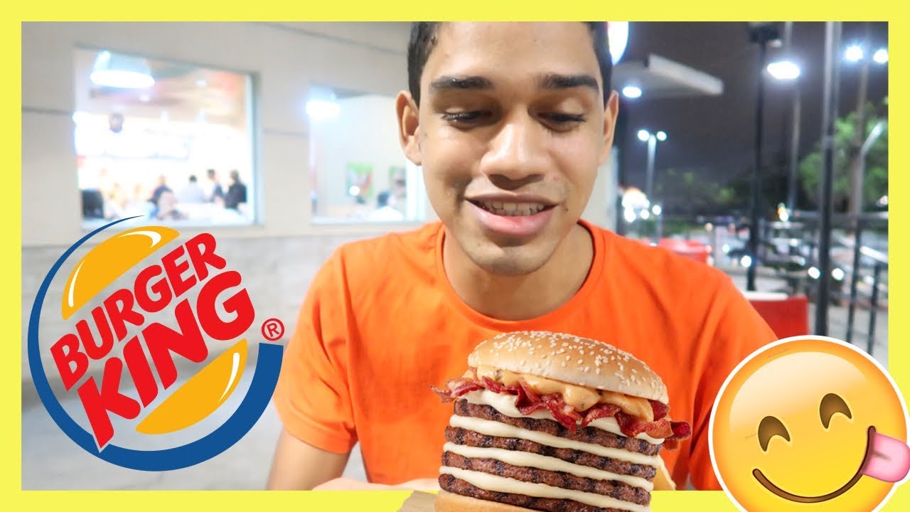 MEGA STACKER 3.0 DO BURGER KING COM CATUPIRY!! LANÇAMENTO LIMITADO ATÉ 14 NOVEMBRO...