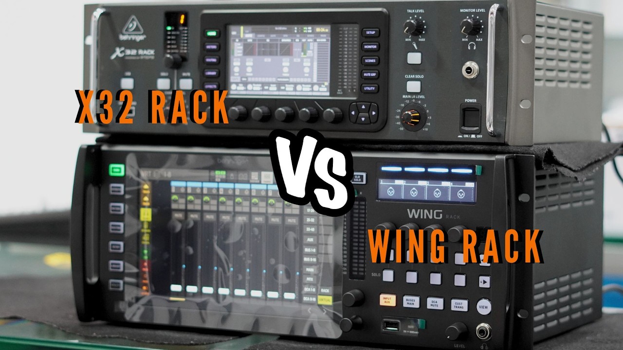 COMPARA Y DECIDE - WING RACK VS X32 RACK
