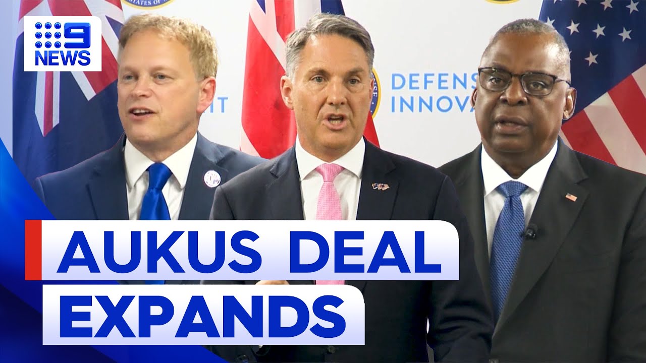 Second pillar of AUKUS agreement has been unveiled | 9 News Australia