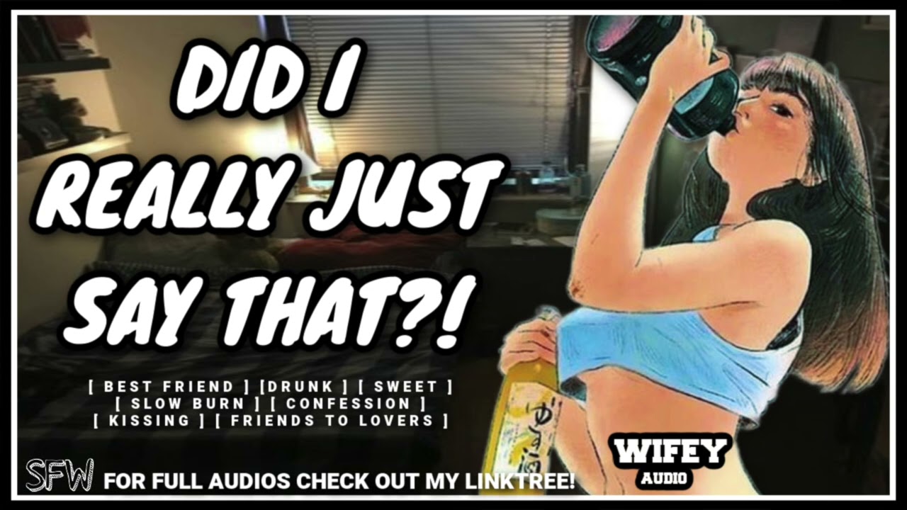[F4M] Your Tipsy Best Friend Confesses Her Feelings... [Girlfriend ASMR] [Friends To Lovers]