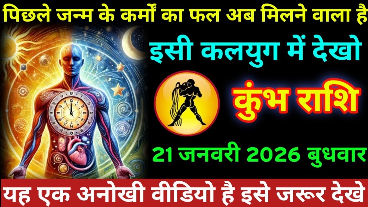 #कुंभ पिछले जन्म के कर्मों का फल अब मिलने वाला है इसी कलयुग में देखो कुंभ राशि