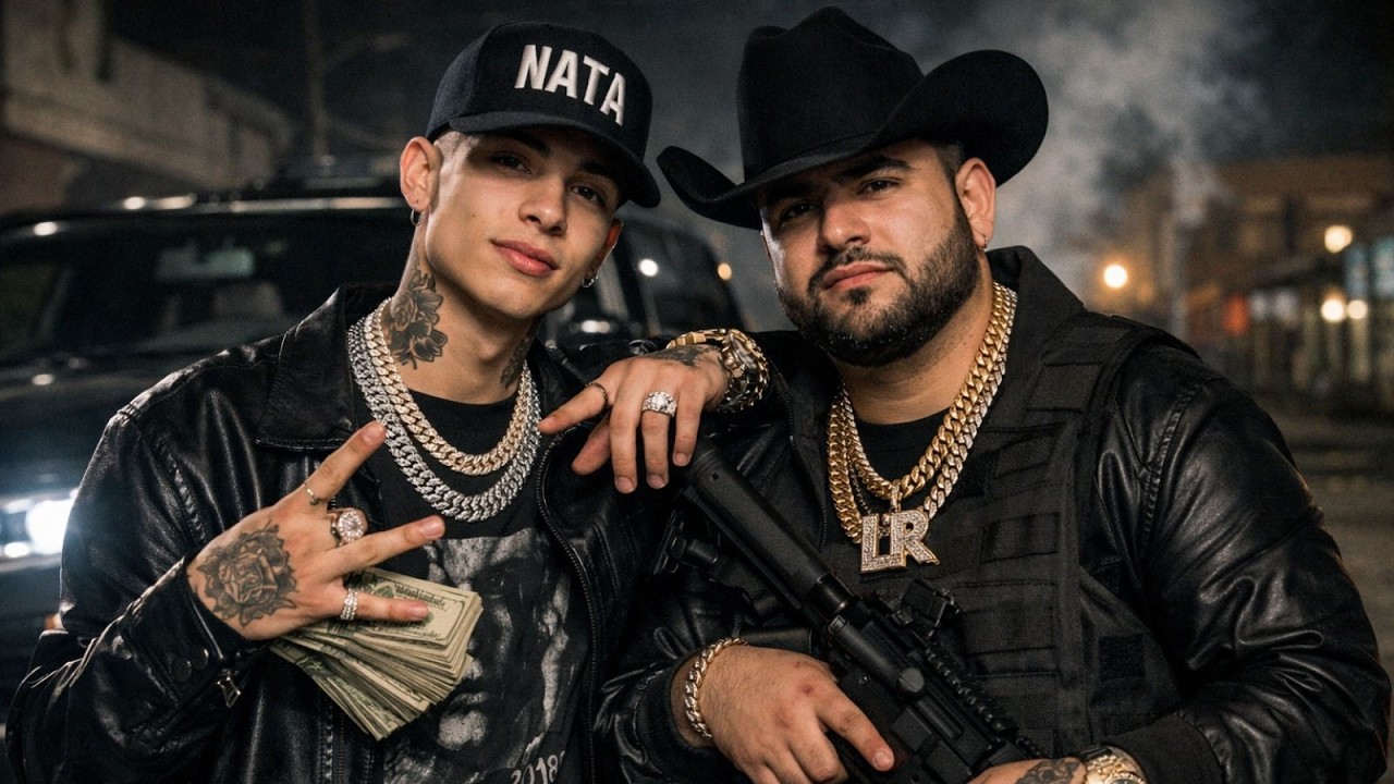 Natanael Cano & Luis R Conriquez - Choque Frontal 🌴 Los Mejores Corridos Belicos Mix Tumbados 2026