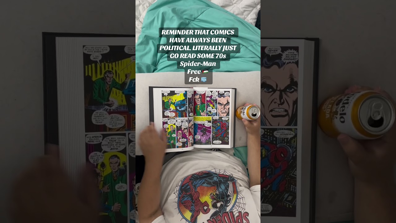 COMICS HAVE ALWAYS BEEN &ldquo;WOKE&rdquo; #marvel #spiderman #omnibus #comics