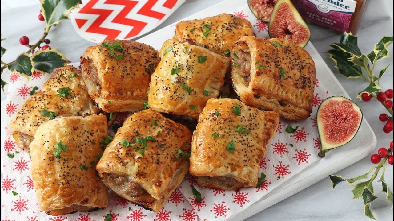 Apple & Chutney Sausage Rolls | Easy Sausage Roll Recipe