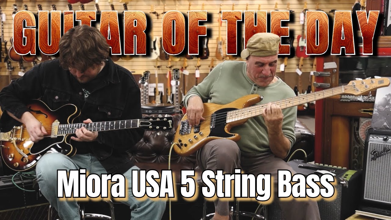 Бас-гитара Miora USA 5 струн | Гитара дня