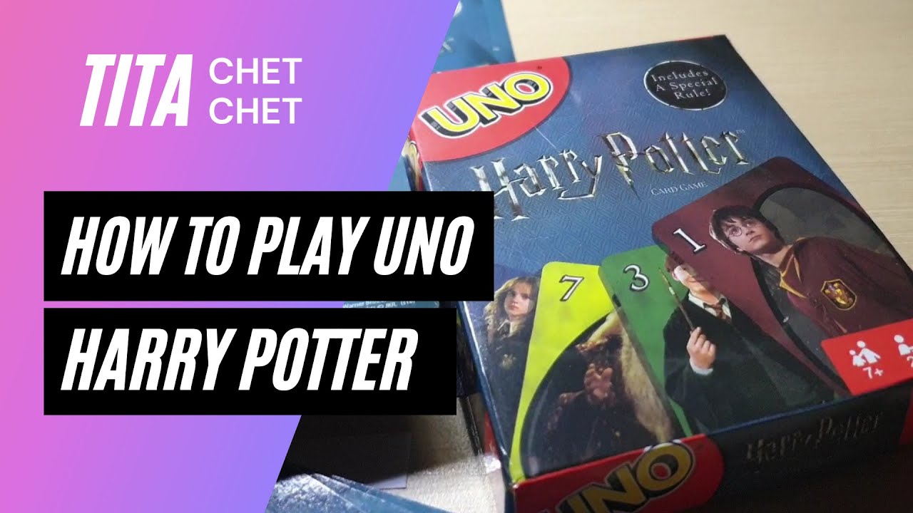 How to Play Harry Potter UNO! Harry Potter Games 2021