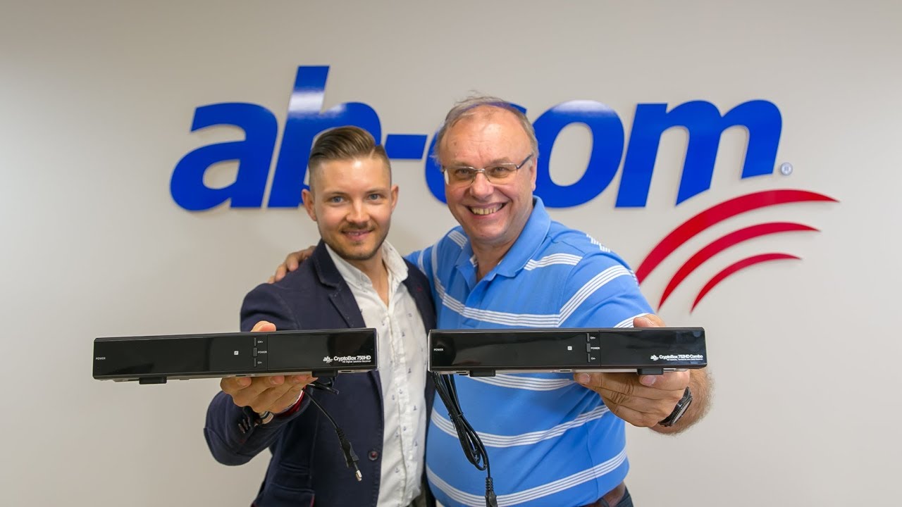 Satelitné prijímače AB Cryptobox 750 a 752 Combo