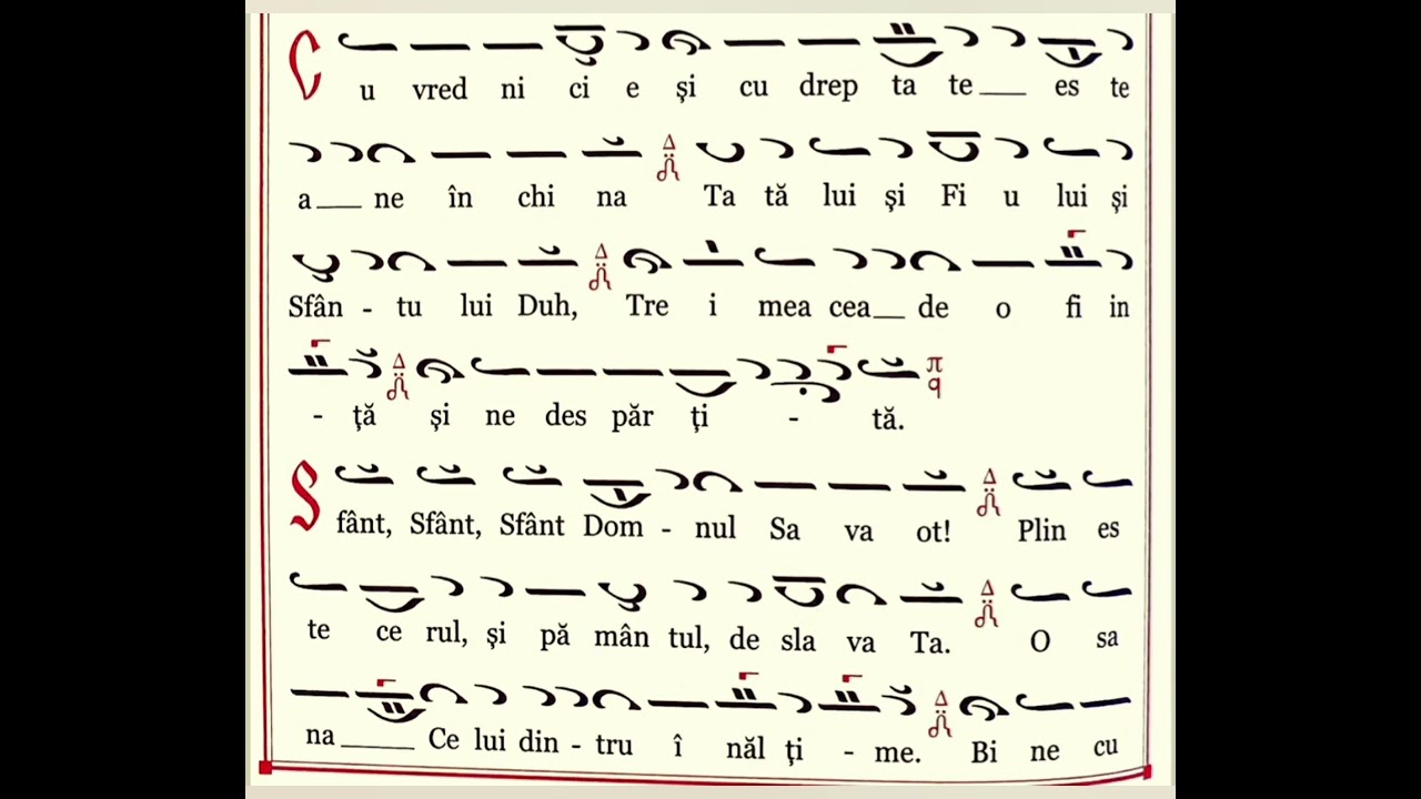 ♦️Anaforaua liturgică - glasul 1 de Episcop Gherasim Safirin (1849-1922)