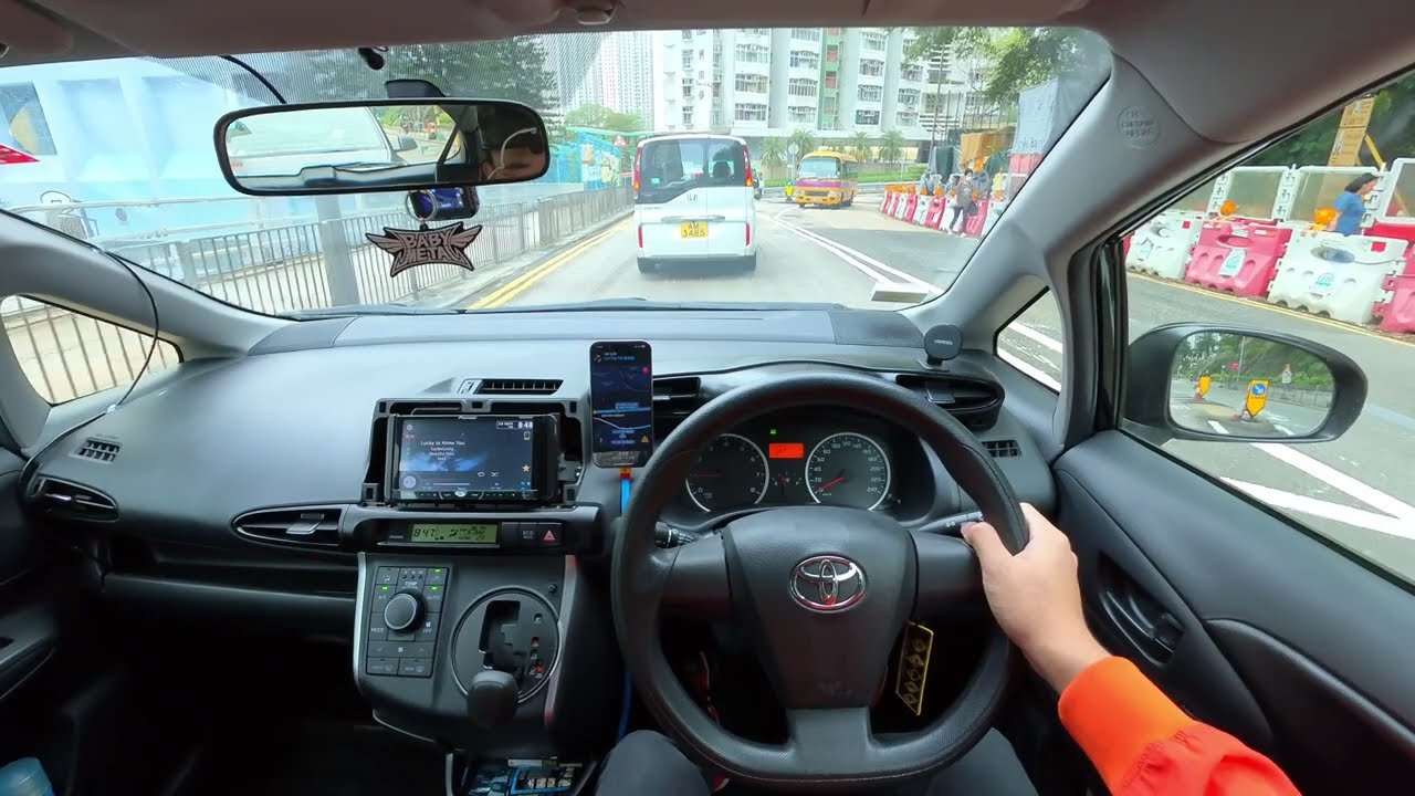 [4K POV] HK Monday ASMR Morning Drive | Toyota Wish 1.8 CVT