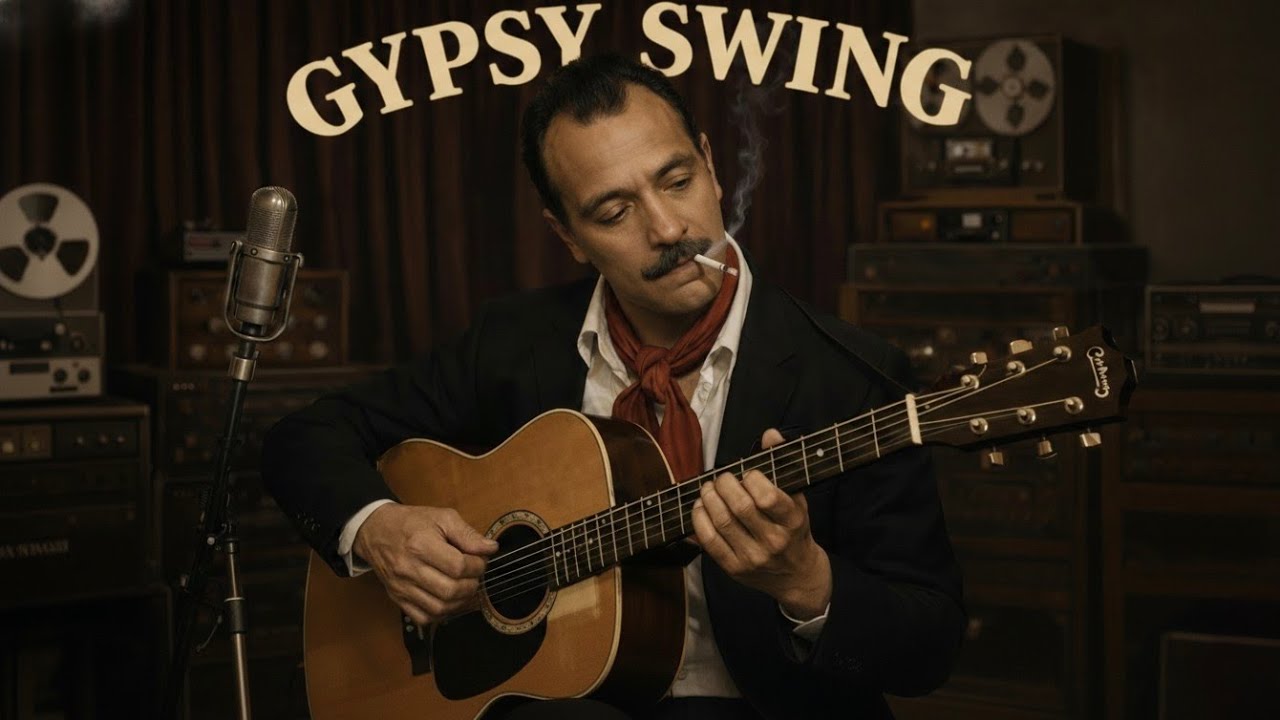Jazz Legend Django Reinhardt 1930s | Classic Jazz Manouche | Gypsy Swing Jazz Legend