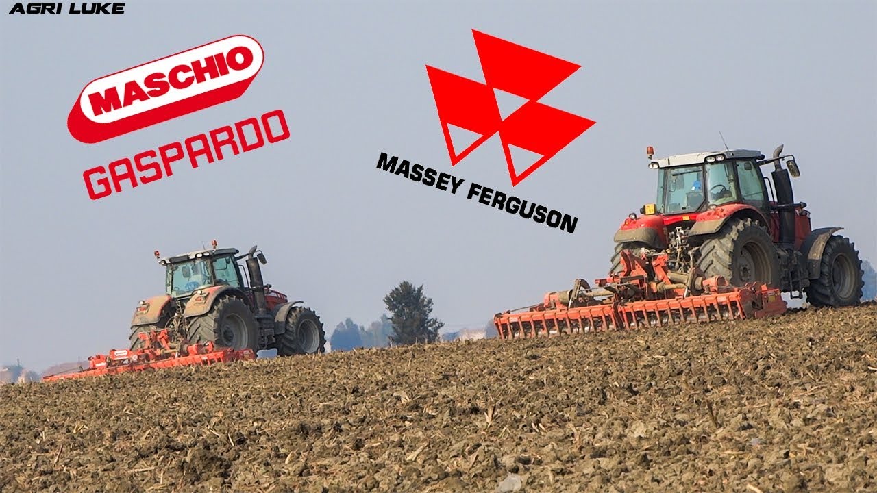 2x Massey Ferguson | 8730 | 7620 | Maschio Gaspardo Rapido | 5m | 6m | Tillage