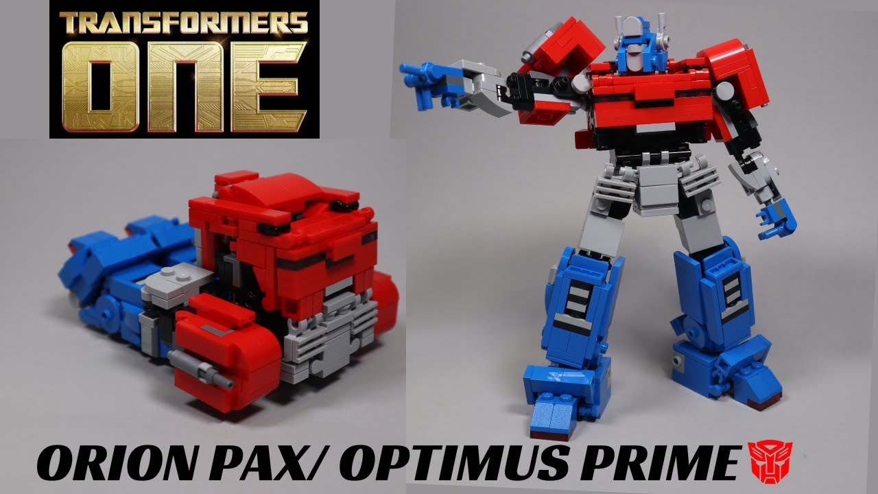 Lego Transformers ONE: Орион Пакс/Оптимус Прайм (режим Cogged)