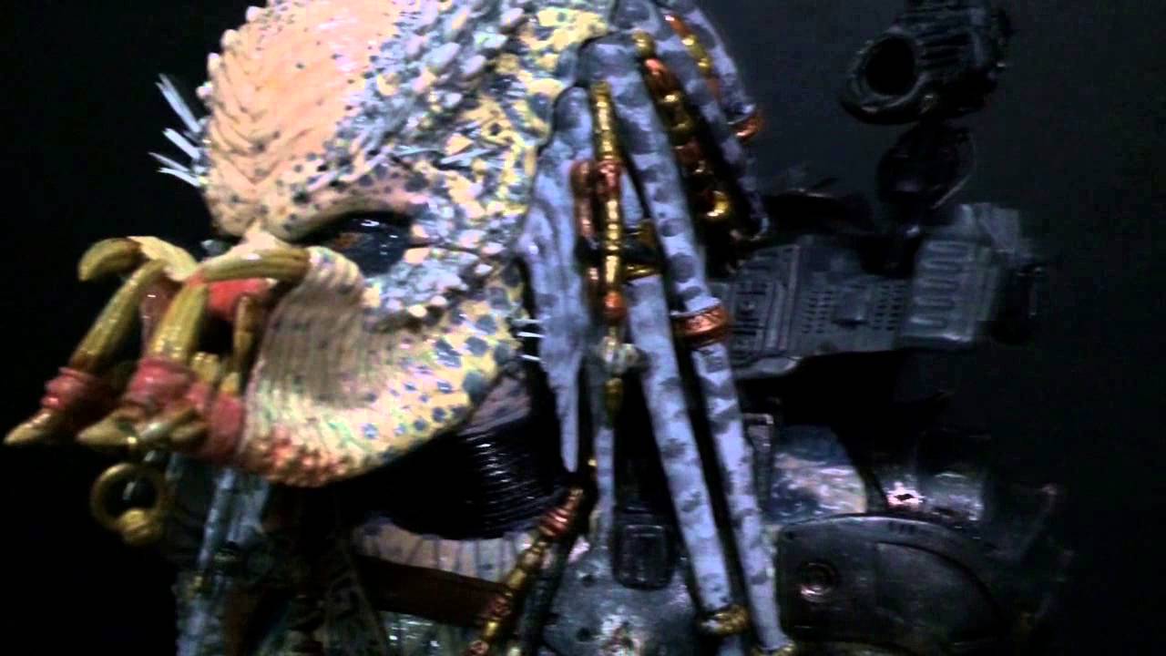 Custom & Repainted NECA 1/4 Scale Elder Greyback Predator