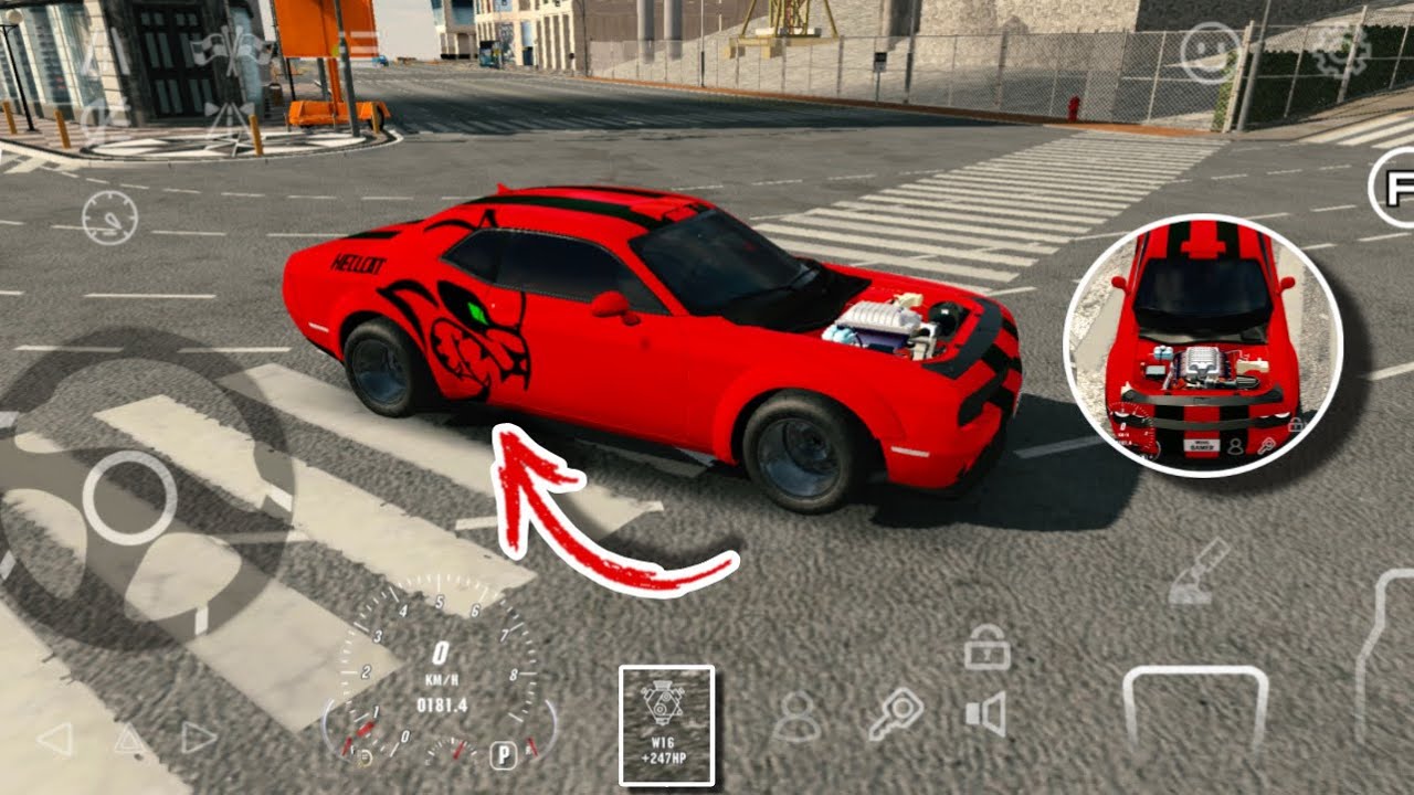 🛑 No Way!! 😳 This Sounds Exactly Like a Real Hellcat/ W16 - Car Parking Multiplayer