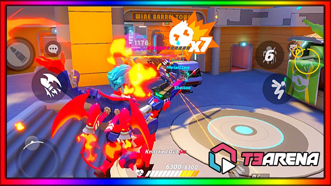 T3 Arena Daimon Gameplay! The *NEW* Battle Pass Hero is AMAZING!