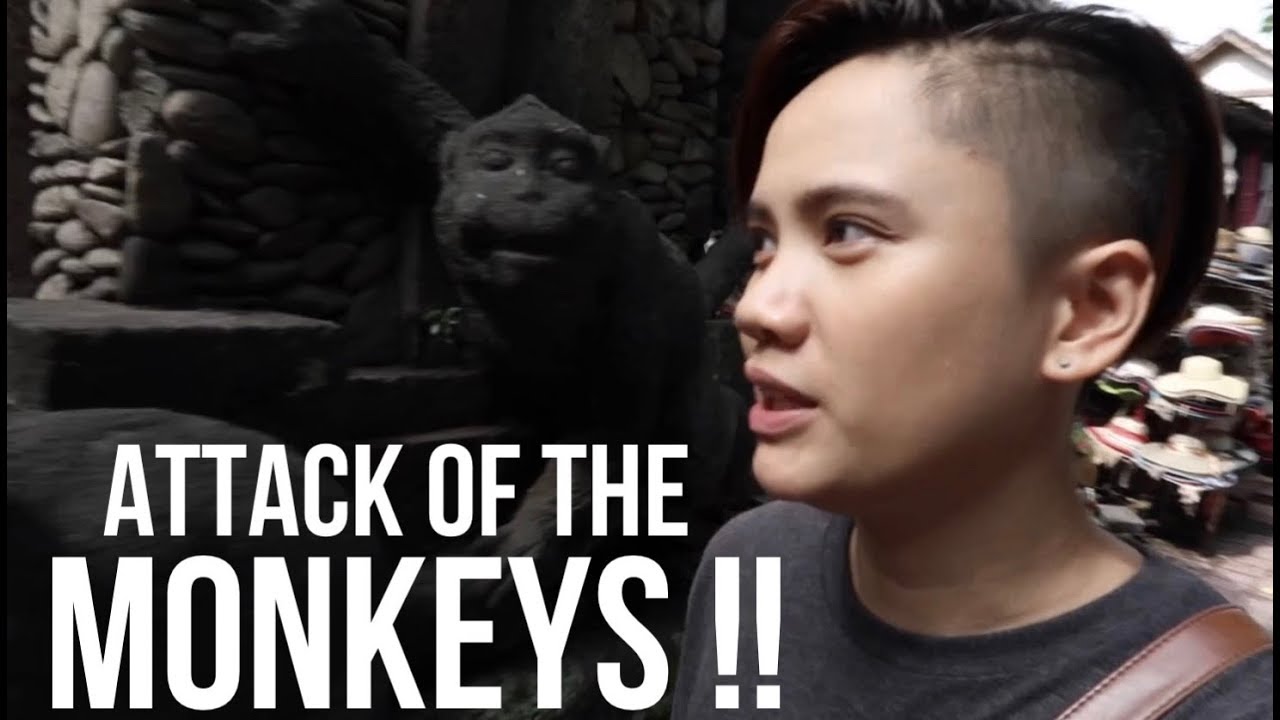 BALI Day 2: Ms. Ad Almost Stepped On A Monkey!!