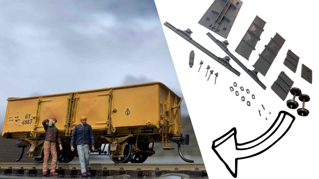 Model Train Assembly Time-Lapse - 20 hrs to 13 mins