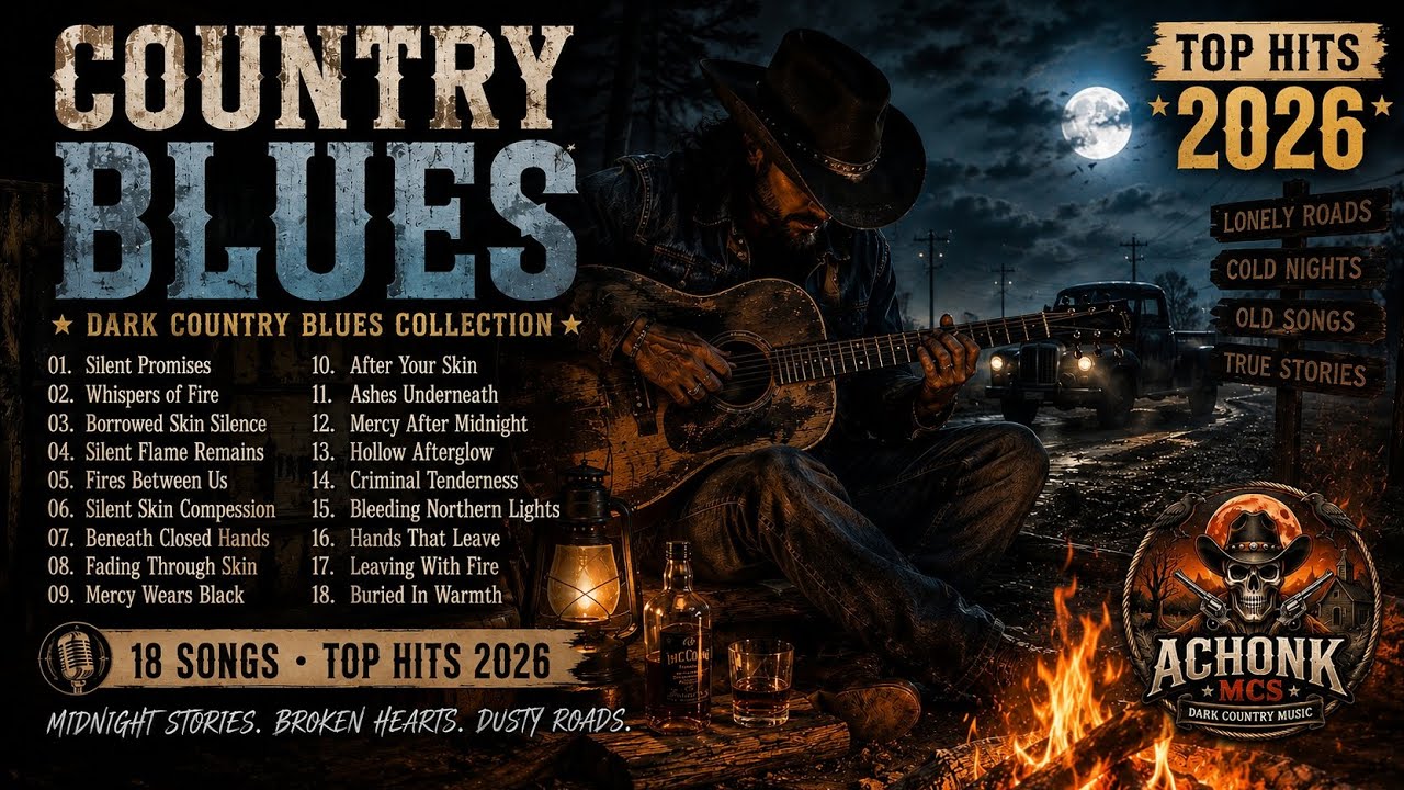 Country Blues Collection 2026 | Dark Country Blues Mix | Sad & Midnight Road Songs
