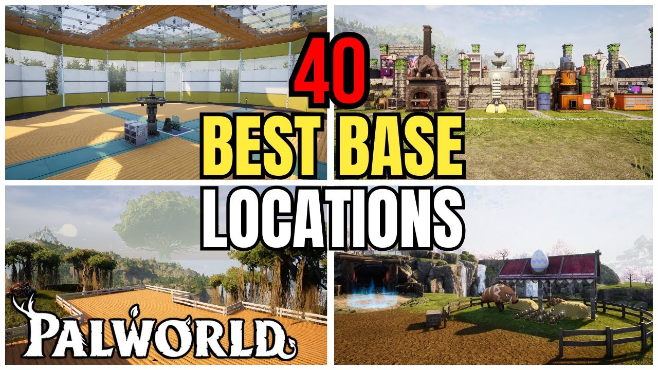 The Ultimate Palworld Best Base Locations Guide (2026): Base Building Tips You Need To Know!