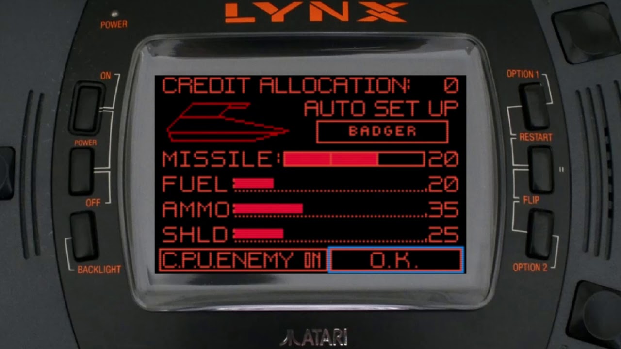 Battlezone 2000 (1995) [Atari Lynx]