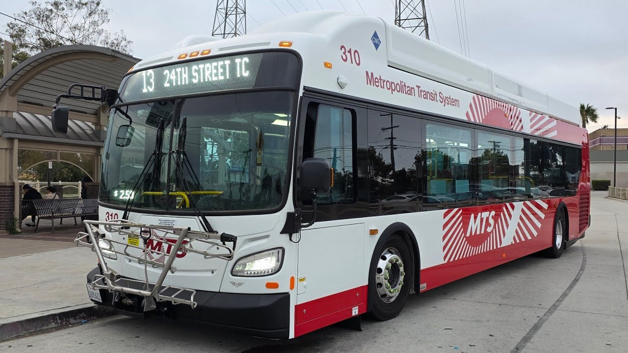 San Diego MTS 2025 New Flyer XN40 #310