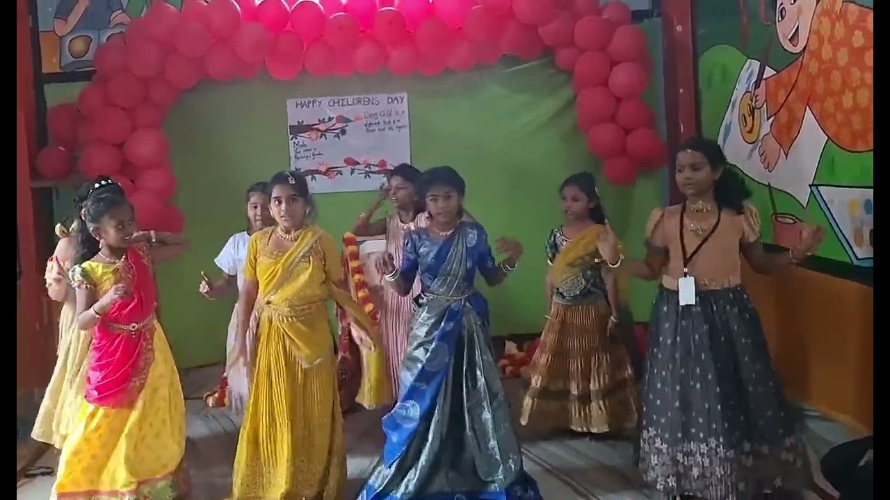 Vibrate dance performance by Gandhi E-Techno school,Ongole #students 