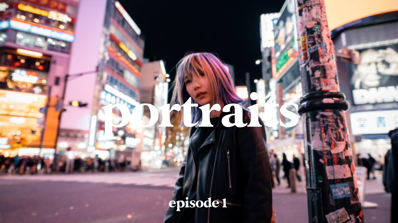 A Day of Portrait Photography Ep 1 | Tokyo Strolls