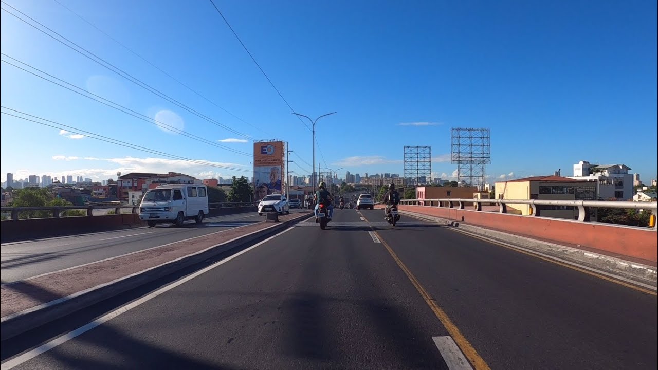 Manila to Makati via Osme&ntilde;a Highway - POV