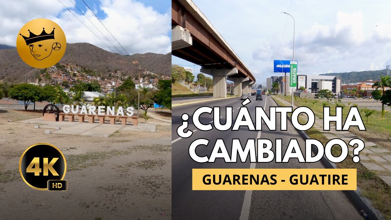 4K De Guarenas a Guatire: Recorrido Completo - Walking Tour Venezuela