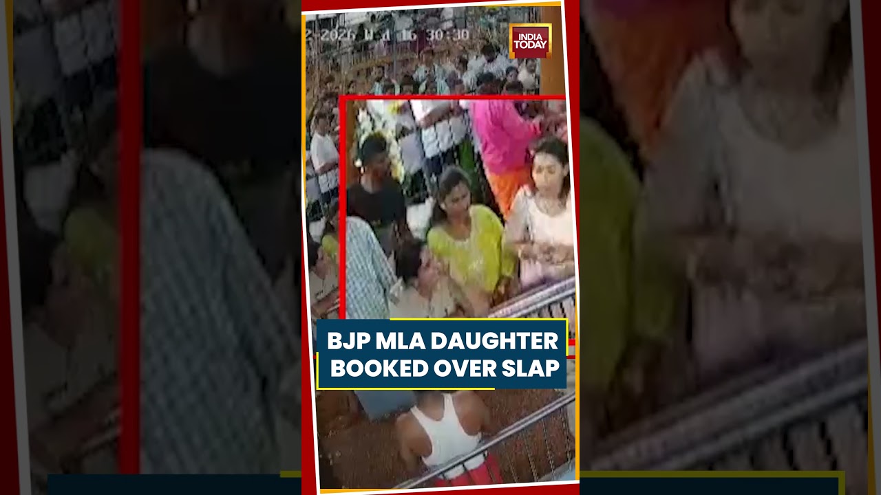 VIRAL VIDEO: BJP MLA&rsquo;s Daughter Booked Over Slap Row With Woman Police Officer At Karnataka Temple