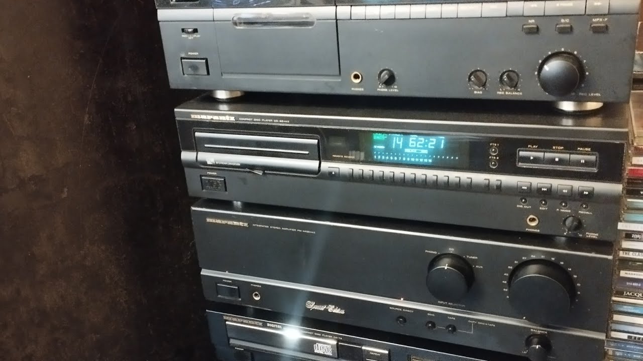 Marantz PM 44 Special Edition - Marantz CD 52 mk2 - B-52`s - Bob Marley