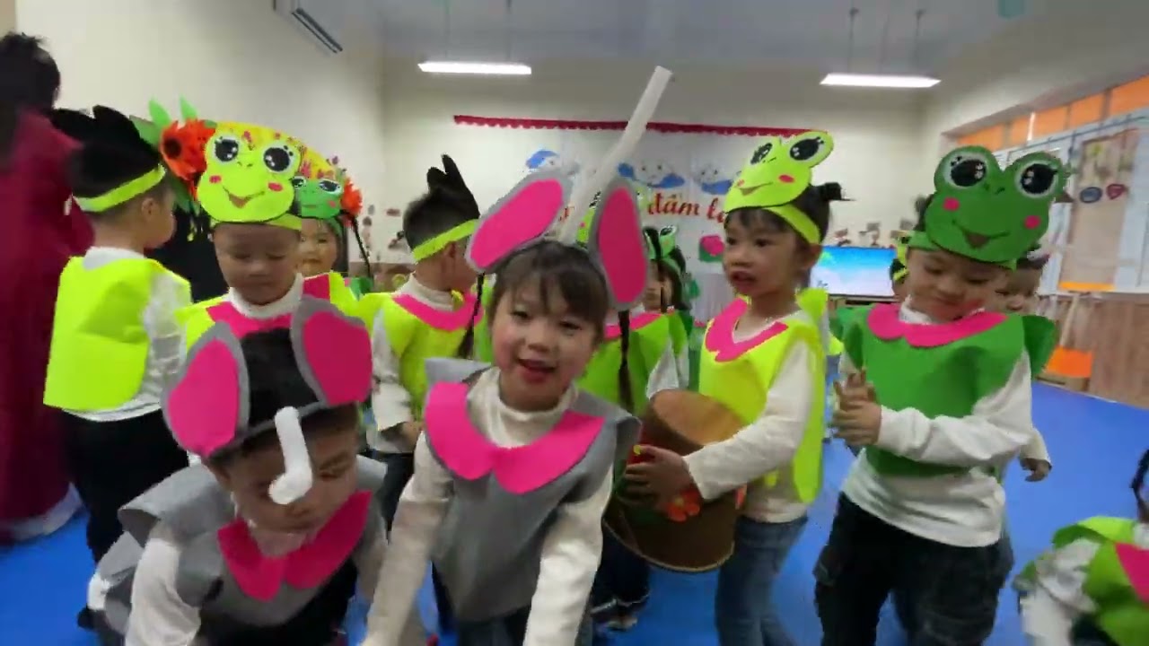 Truyện: Âm thanh đầm lầy . Mầm non 4 tuổi