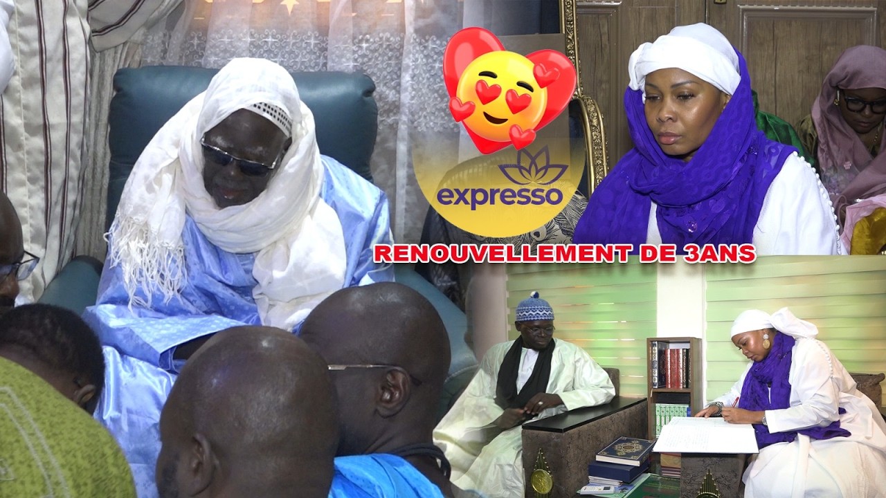 Renouvellement de Trois Années Hadiyyah Expresso Mosquée Touba, Residence Cheikhoul Khadim ,et CCA