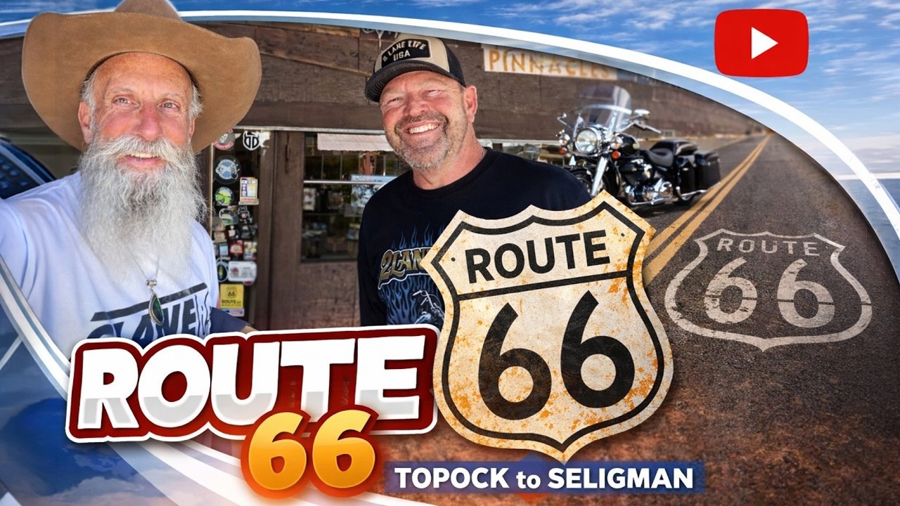 Day 2 | Topock to Seligman on Harley-Davidsons | Route 66