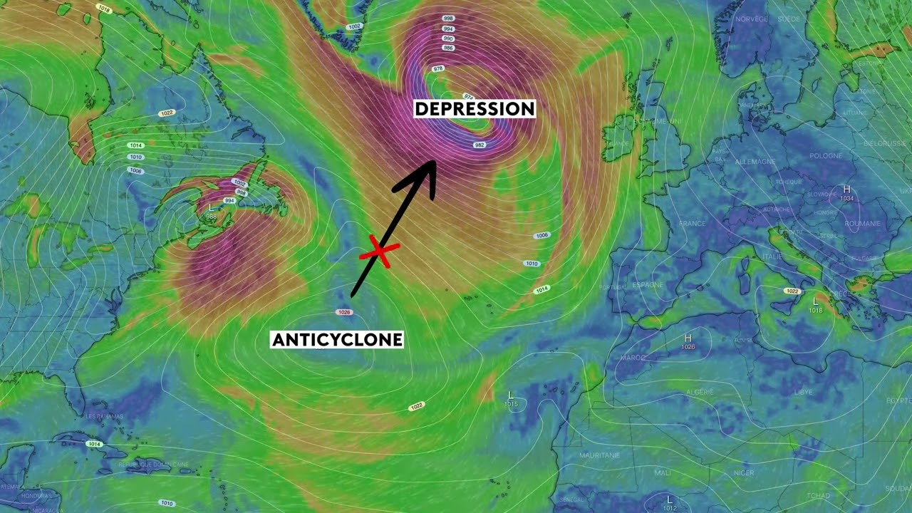 Comment gagner la Route du Rhum sur Virtual Regatta ? Episode 1 - Anticyclone et Dépression