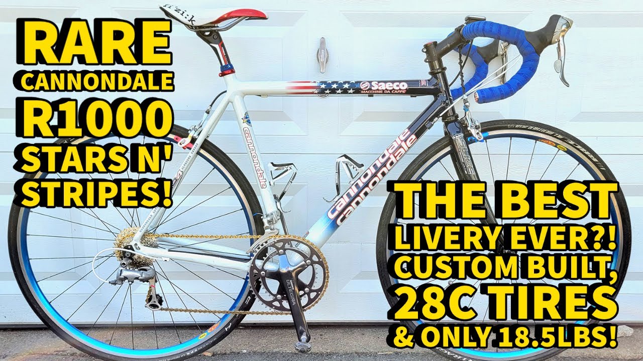 2000 CANNONDALE R1000 CAAD4 STARS N' STRIPES! THE BEST LIVERY GETS CUSTOM BUILT!