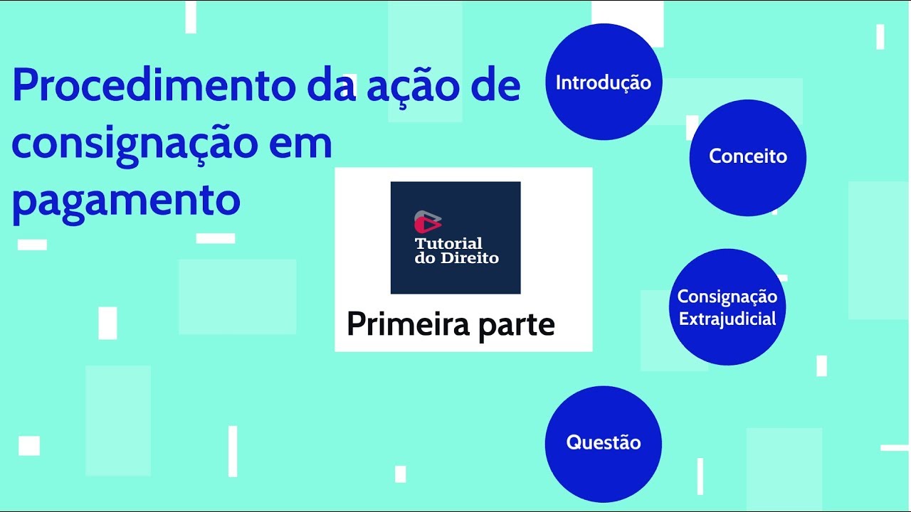 Procedimento da Ação de Consignação em pagamento - primeira parte